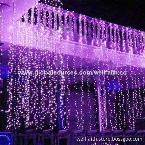 Christmas LED Battery String Light with Flashing Attractive Pink Color